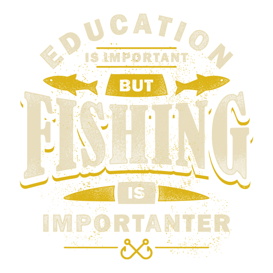 Fishing Education DTF Transfer