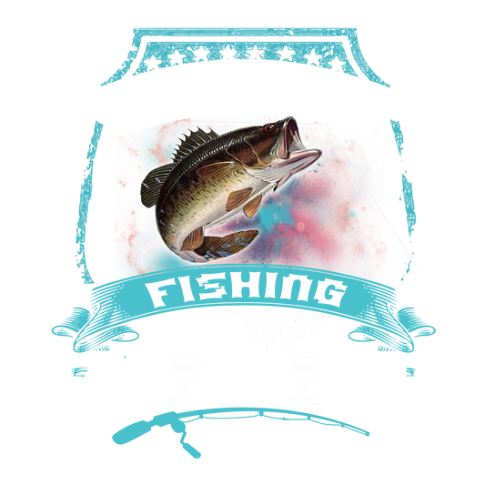Fishing and Drinking DTF Transfer