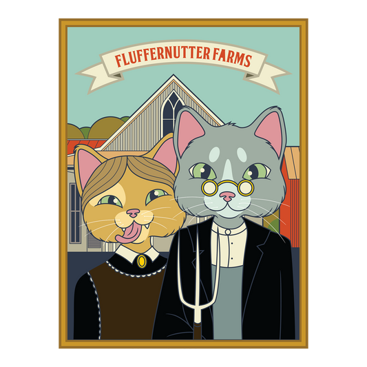 FlufferNutter Farms DTF Transfer