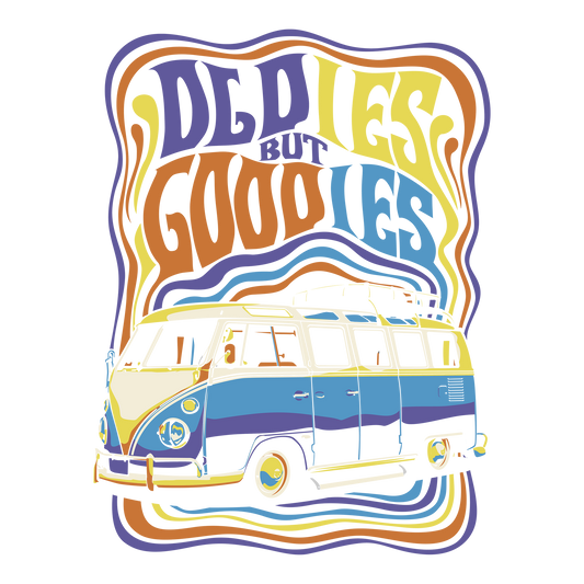 Groovy 60s DTF Transfer