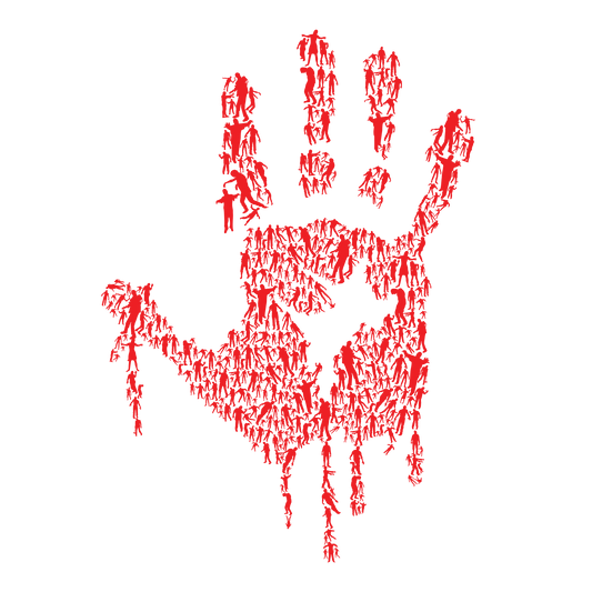 Hand of Zombie DTF Transfer