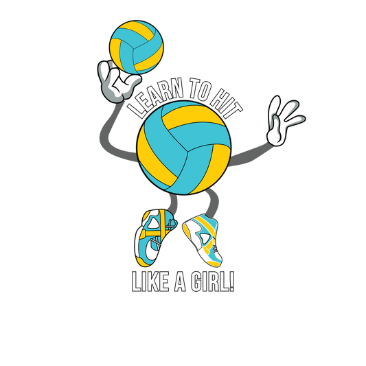 Hit Like a Girl DTF Transfer