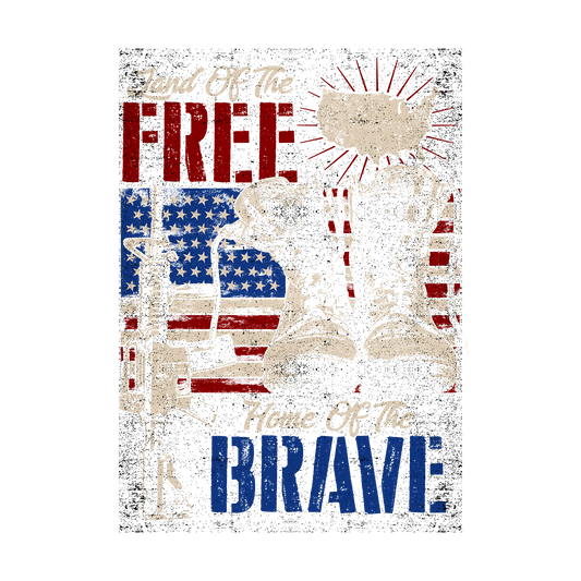 Home of the Brave DTF Transfer