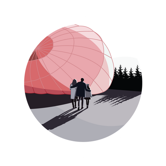 Hot Air Balloons DTF Transfer