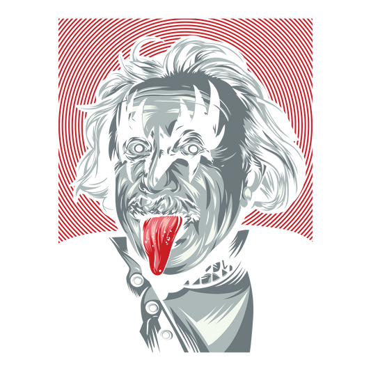 Kiss Einstein DTF Transfer