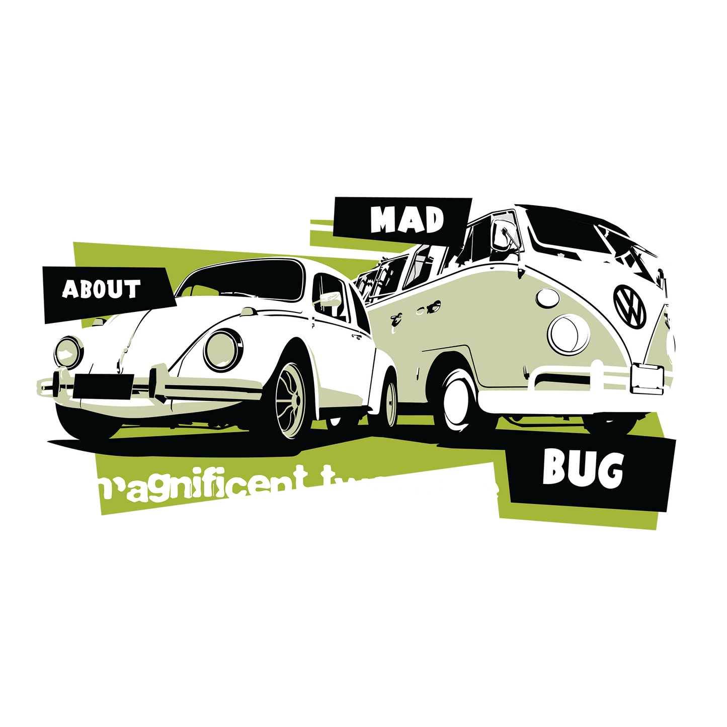 Magnificient Twosome DTF Design