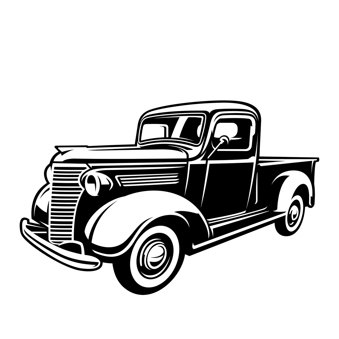 36 Dodge Pickup DTF Design