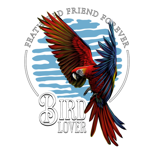 Parrot Flight DTF Transfer