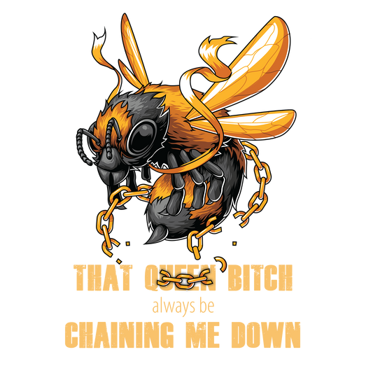 Queen Bee DTF Transfer