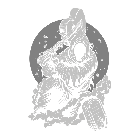 Reaper Guitar DTF Transfer