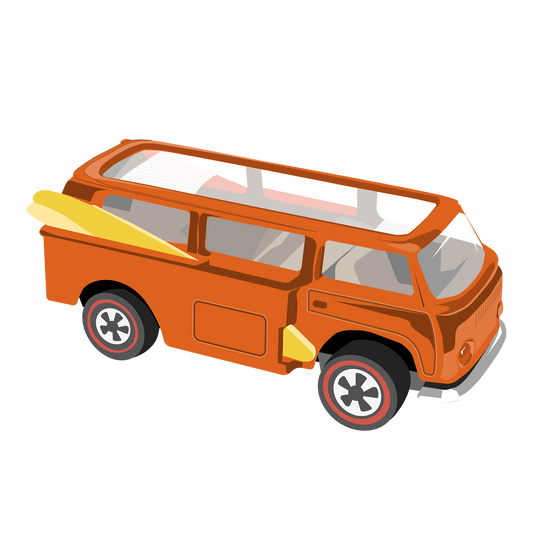 Redline Beach Bom DTF Transfer