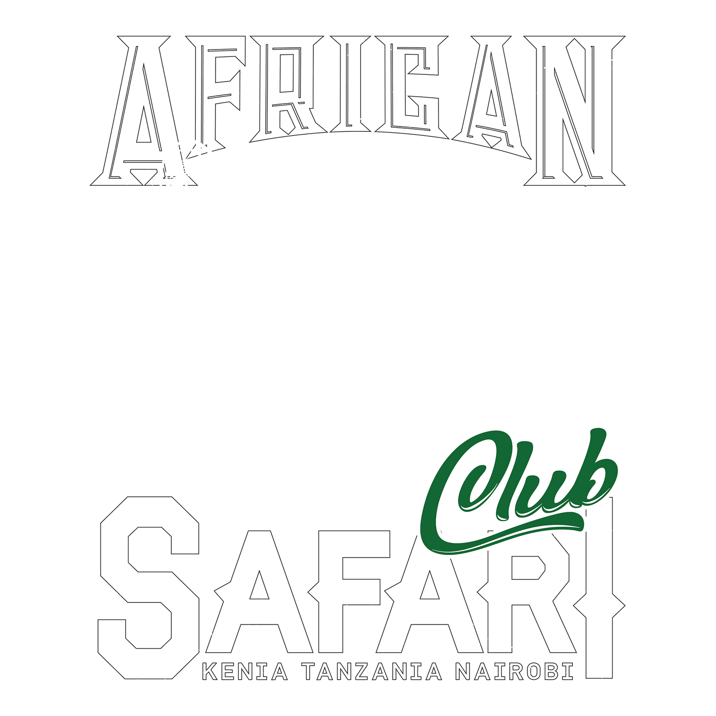 Safari Club DTF Design