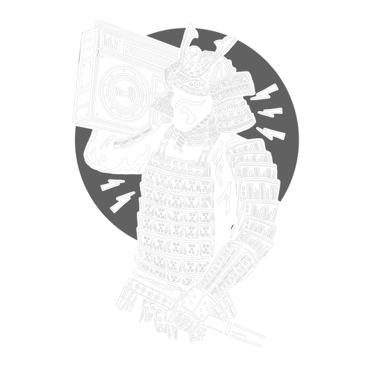 Samurai Boombox DTF Transfer