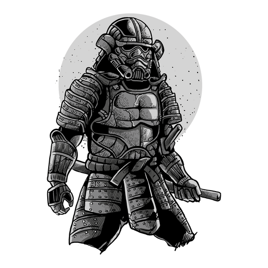 Samurai Galaxy DTF Transfer