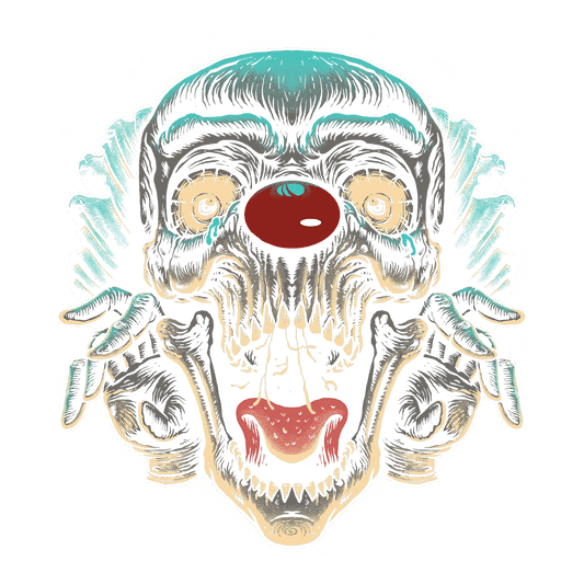 Scary Clown DTF Transfer