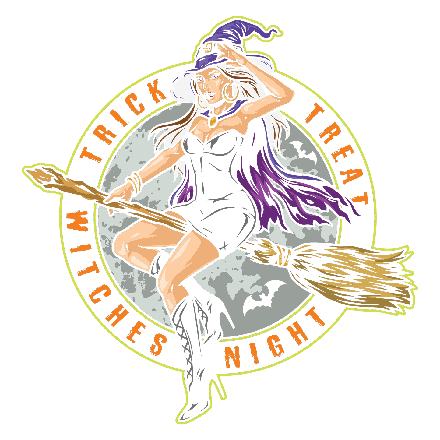 Sexy Witch DTF Design