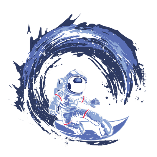 Space Surfer DTF Transfer