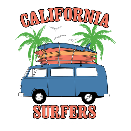 Surf Club DTF Transfer