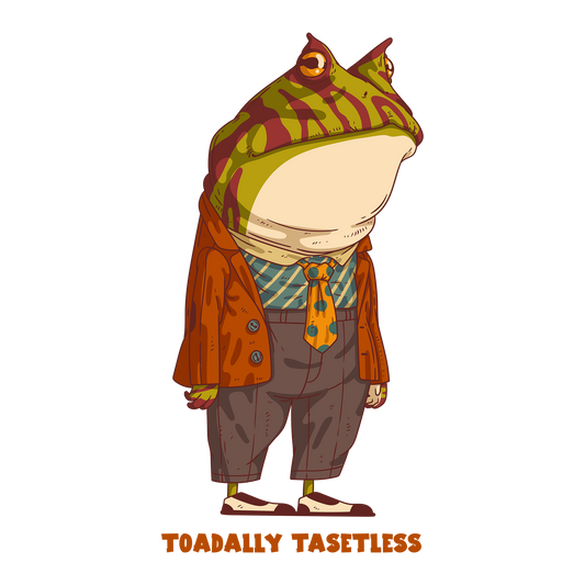 Toadally Tasteless DTF Transfer