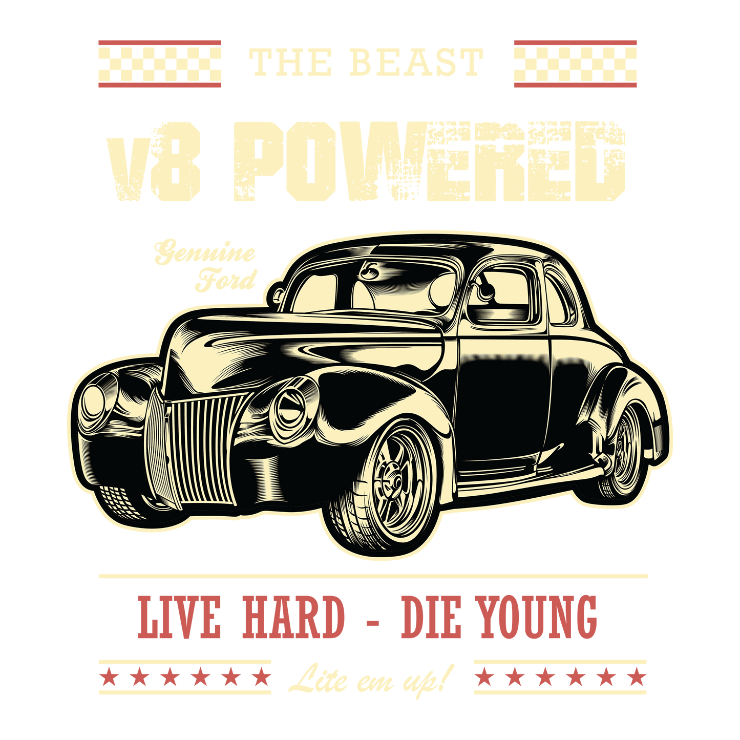 V8 Powered DTF Design