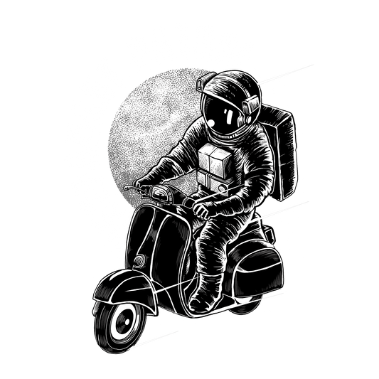 Vespanaut DTF Transfer