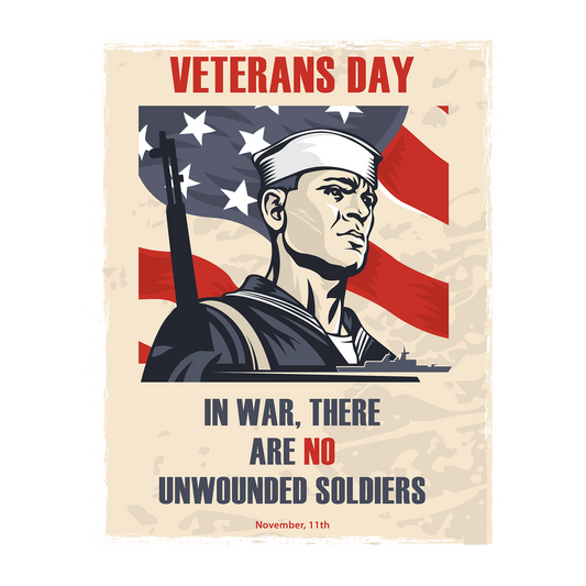 Veteran's Day DTF Transfer