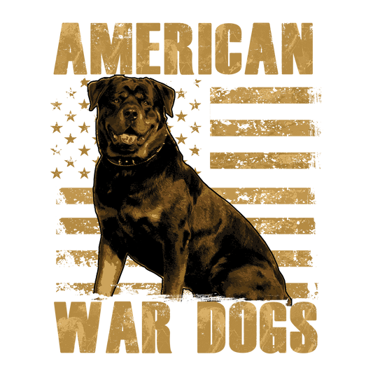 War Rottie DTF Transfer