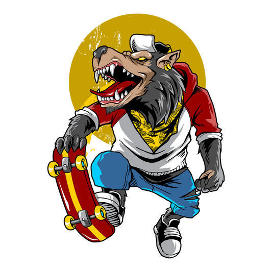 Wolfie Jr DTF Transfer