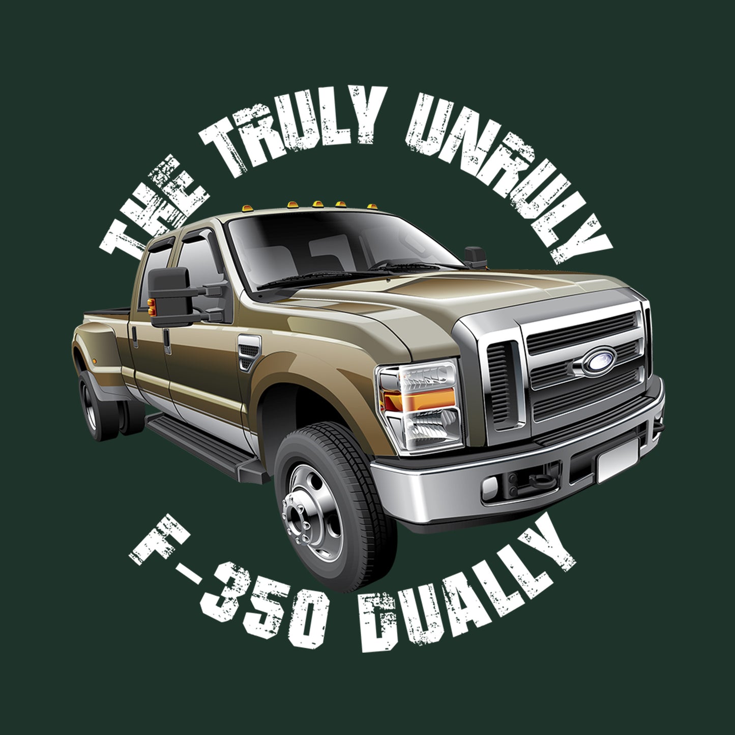 08 Ford F-350 Dually DTF Transfer