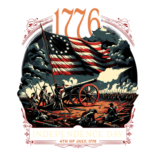 1776 Independence Day DTF Transfer