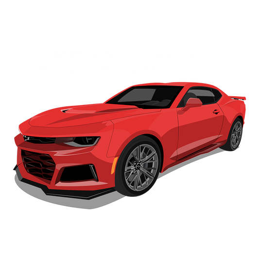 22 Red Chevrolet Camaro ZL1 Coupe Stolen DTF Tee
