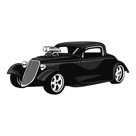 34 Black Ford Coupe DTF Tee