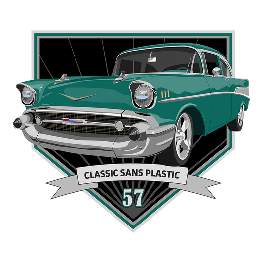 57 Highland Green Chevy Bel Air DTF Tee
