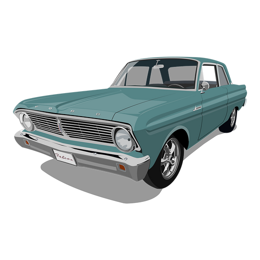 65 Green Ford Falcon DTF Tee