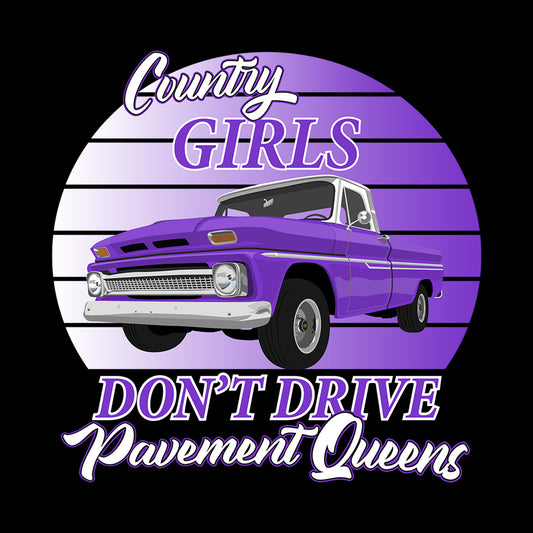 65 Chevy C10 Pavement Queens DTF Design