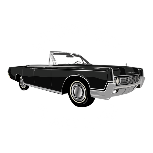 67 Black Lincoln Continental DTF Tee