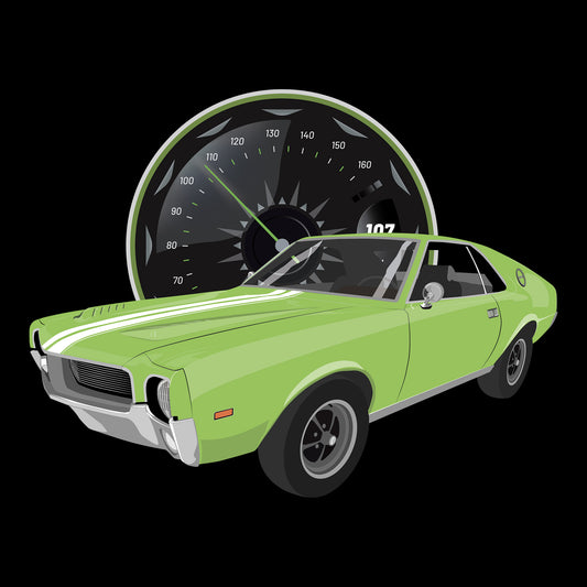 69 Green AMC AMX DTF Transfer