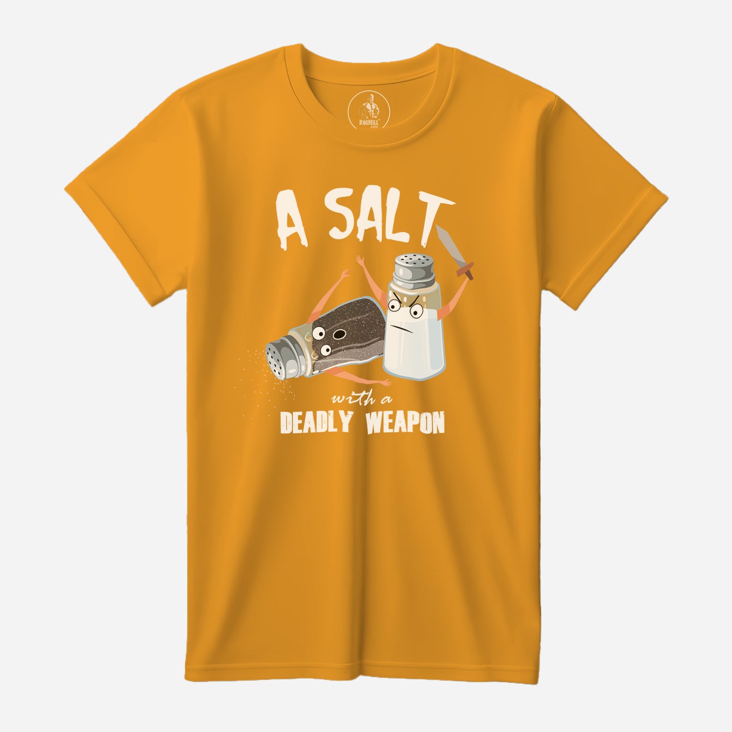 A Salt Gold Port & Company T-Shirt