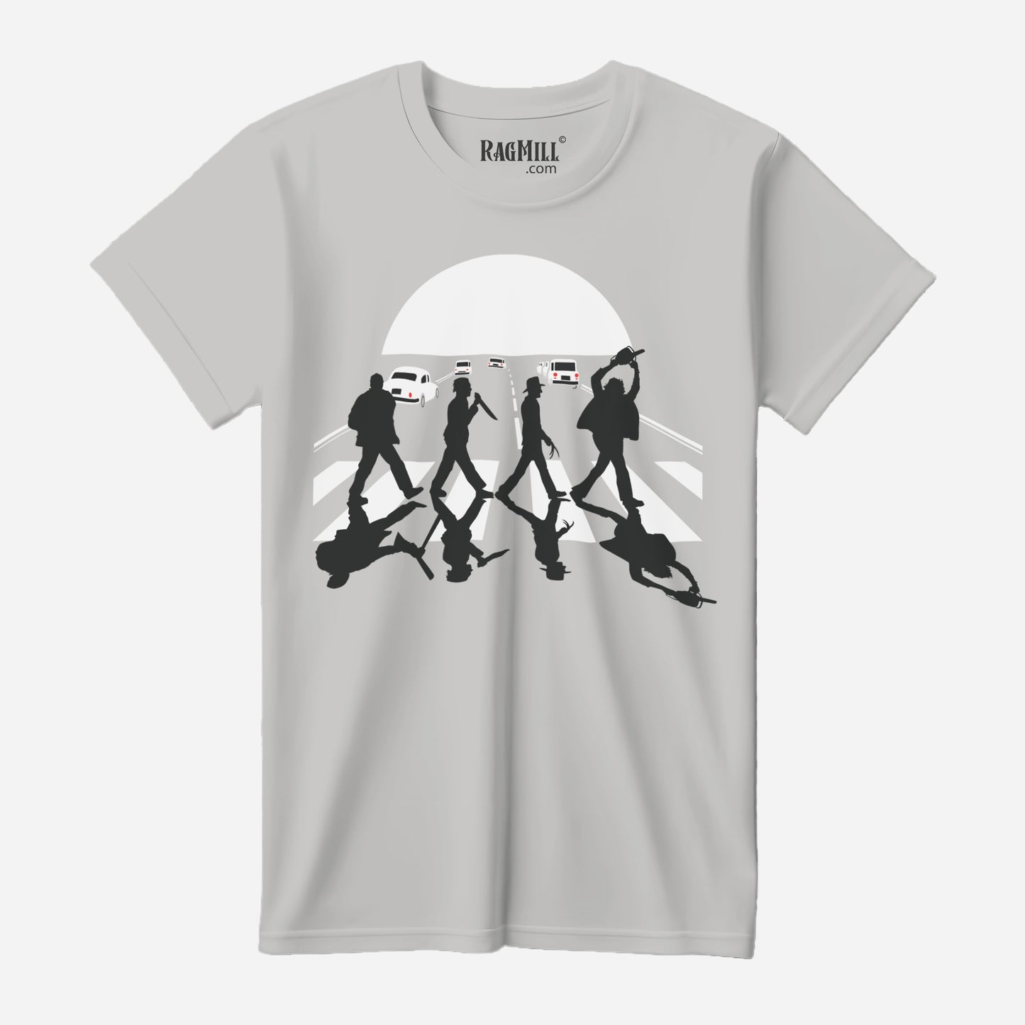 Abbey Road Killer Athletic Grey Bella+Canvas T-Shirt