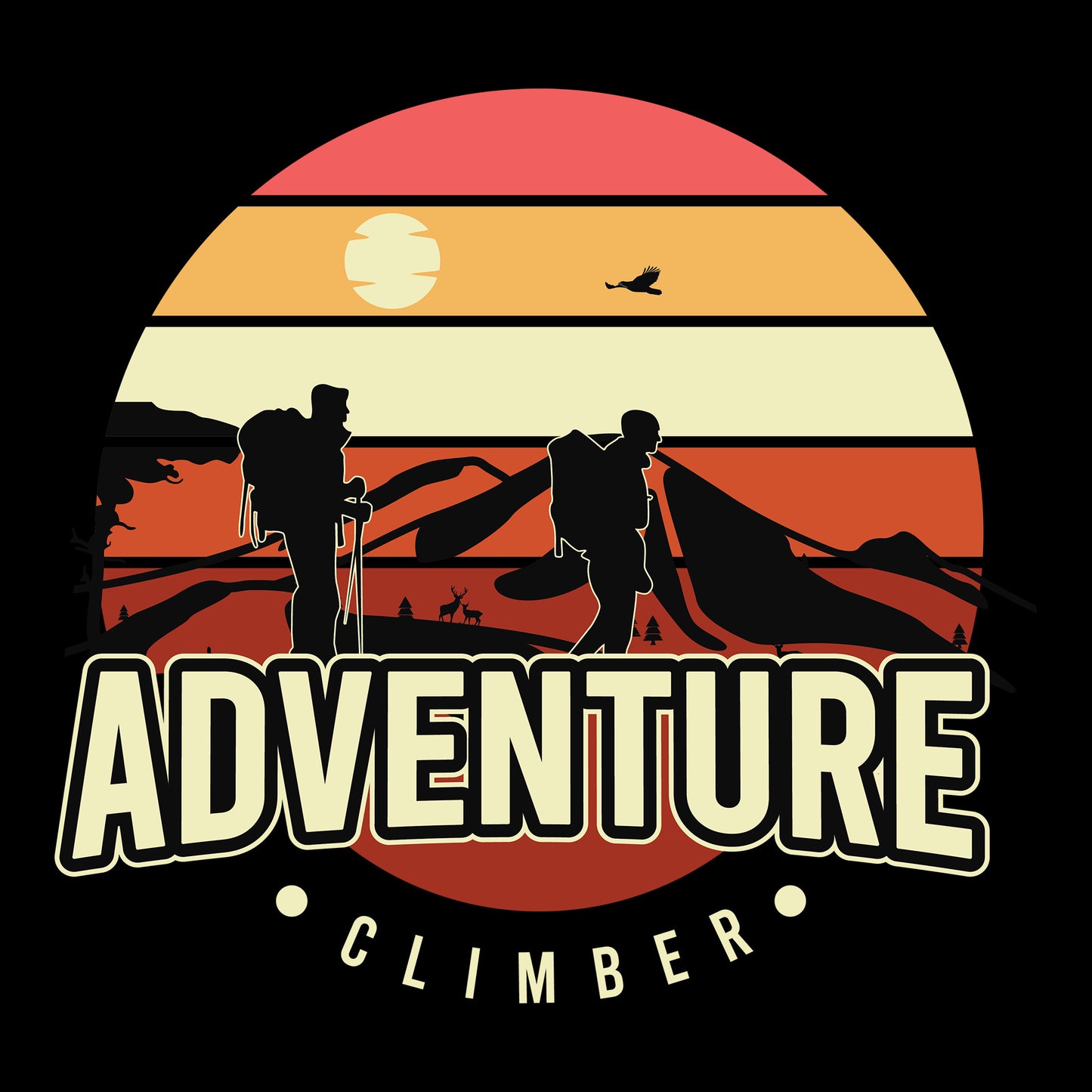 Adventure Climber DTF Transfer