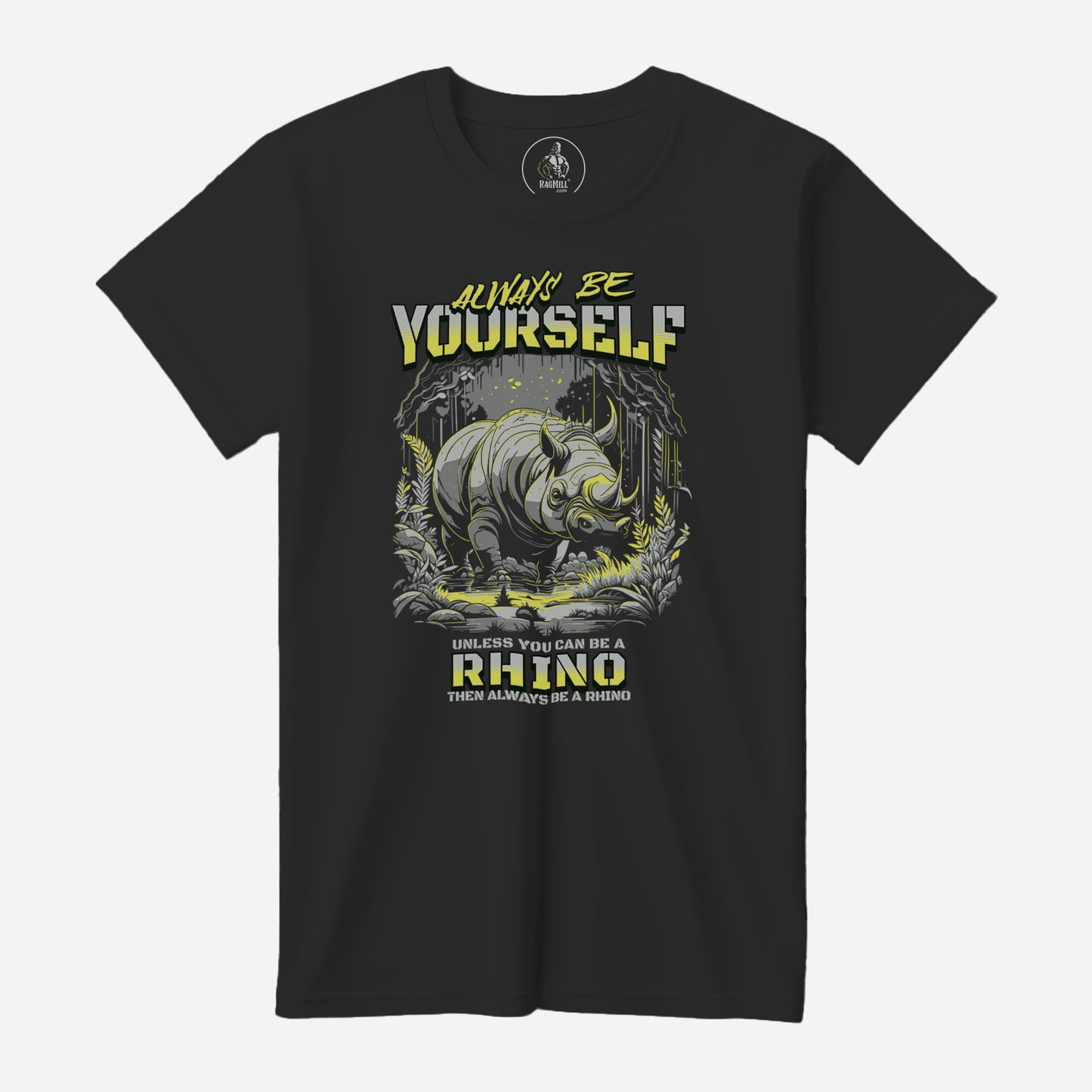 Always Be Yourself Charcoal Next Level T-Shirt