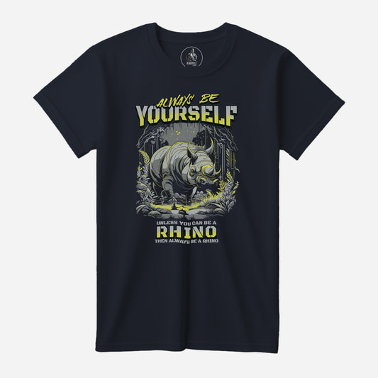 Always Be Yourself Navy Bella Canvas T-Shirt