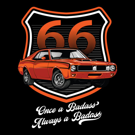 70 Orange AMC Javelin DTF Transfer