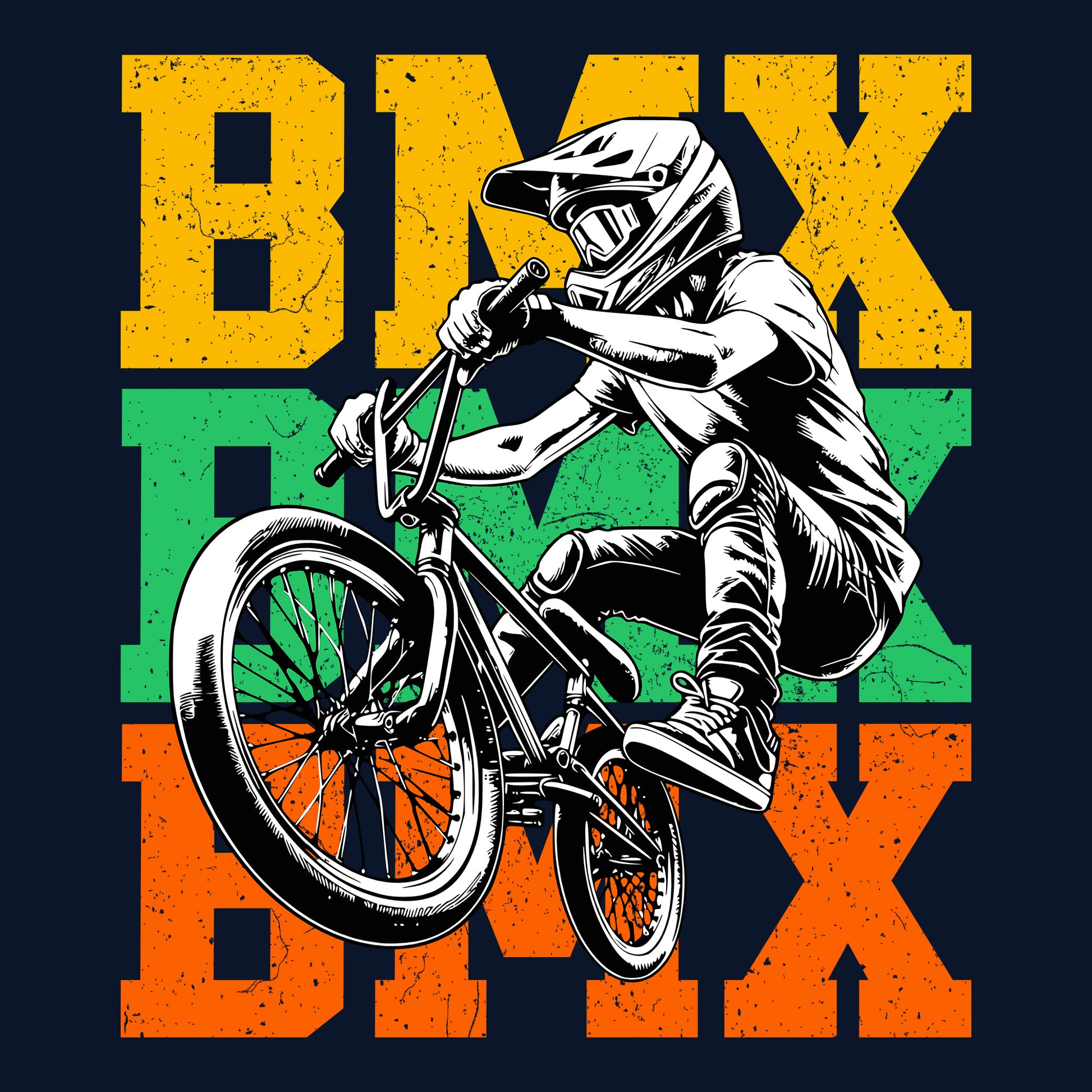 BMX Rider DTF Transfer