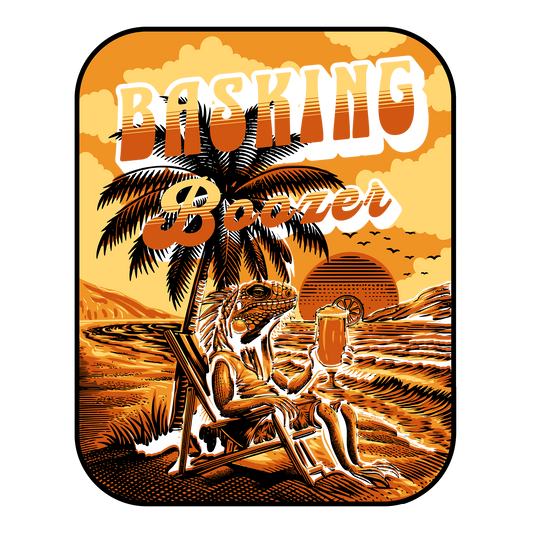 Basking Boozer DTF Transfer