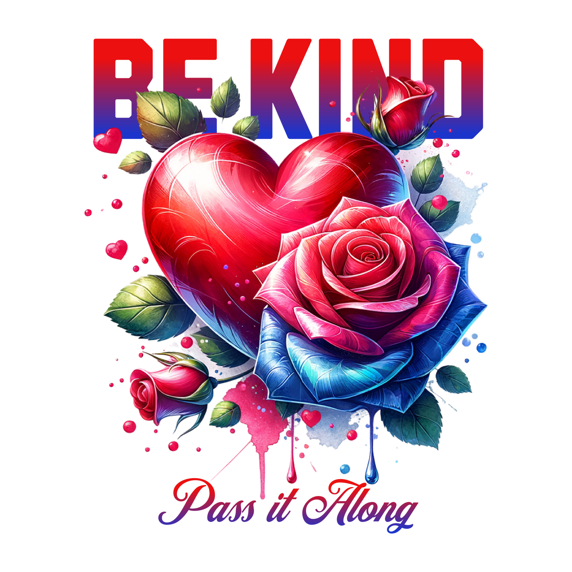 Be Kind DTF Design