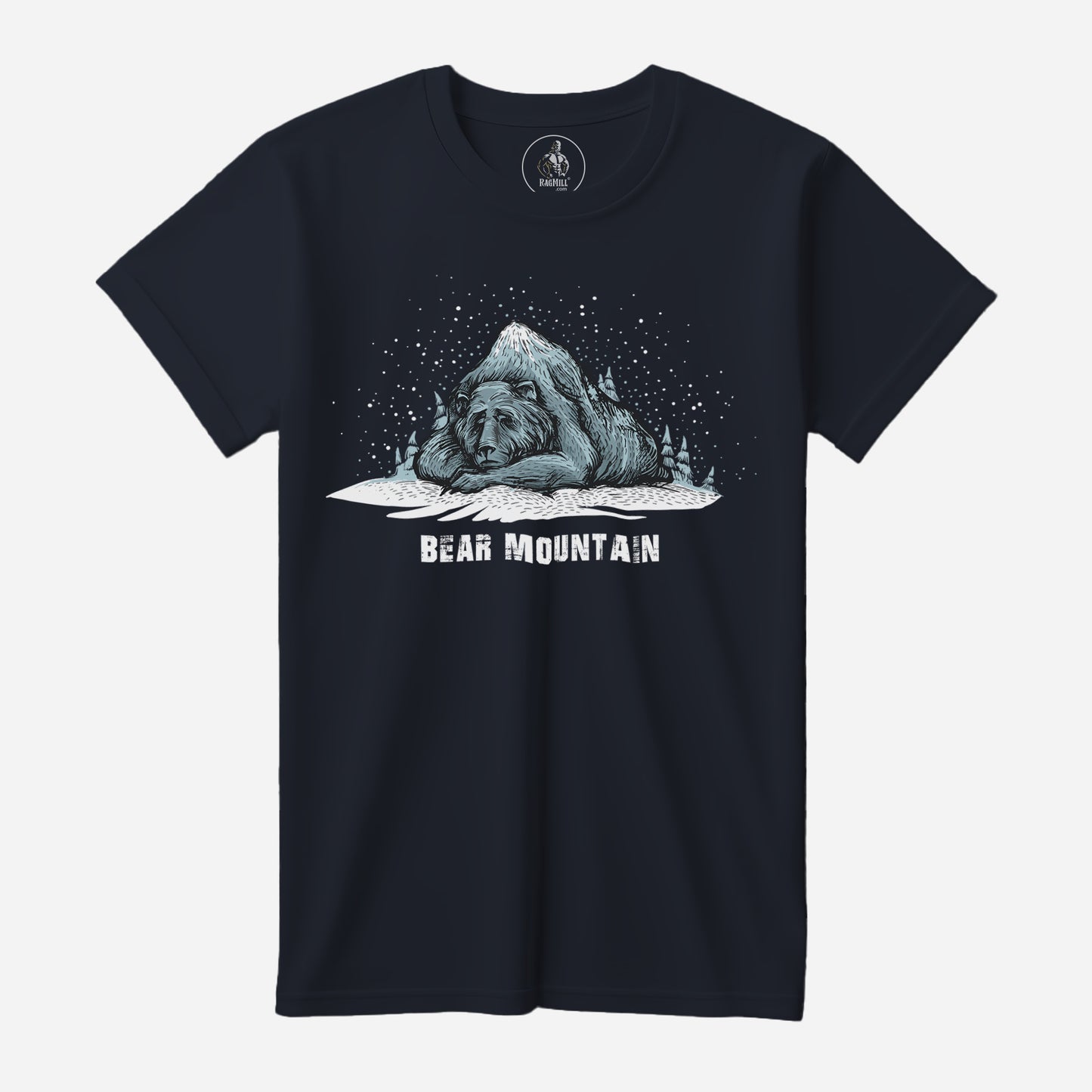 Bear Mountain Navy Bella Canvas T-Shirt