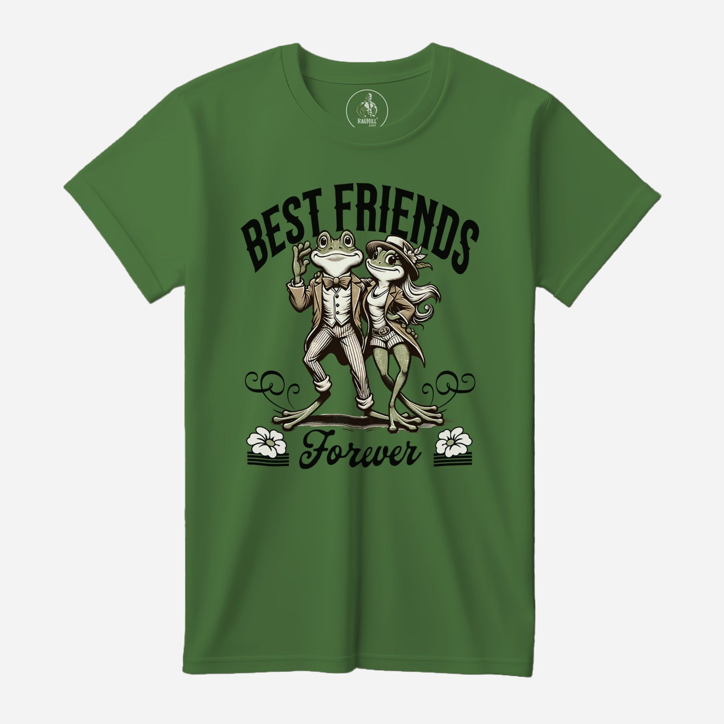 Best Friends Leaf Bella Canvas T-Shirt