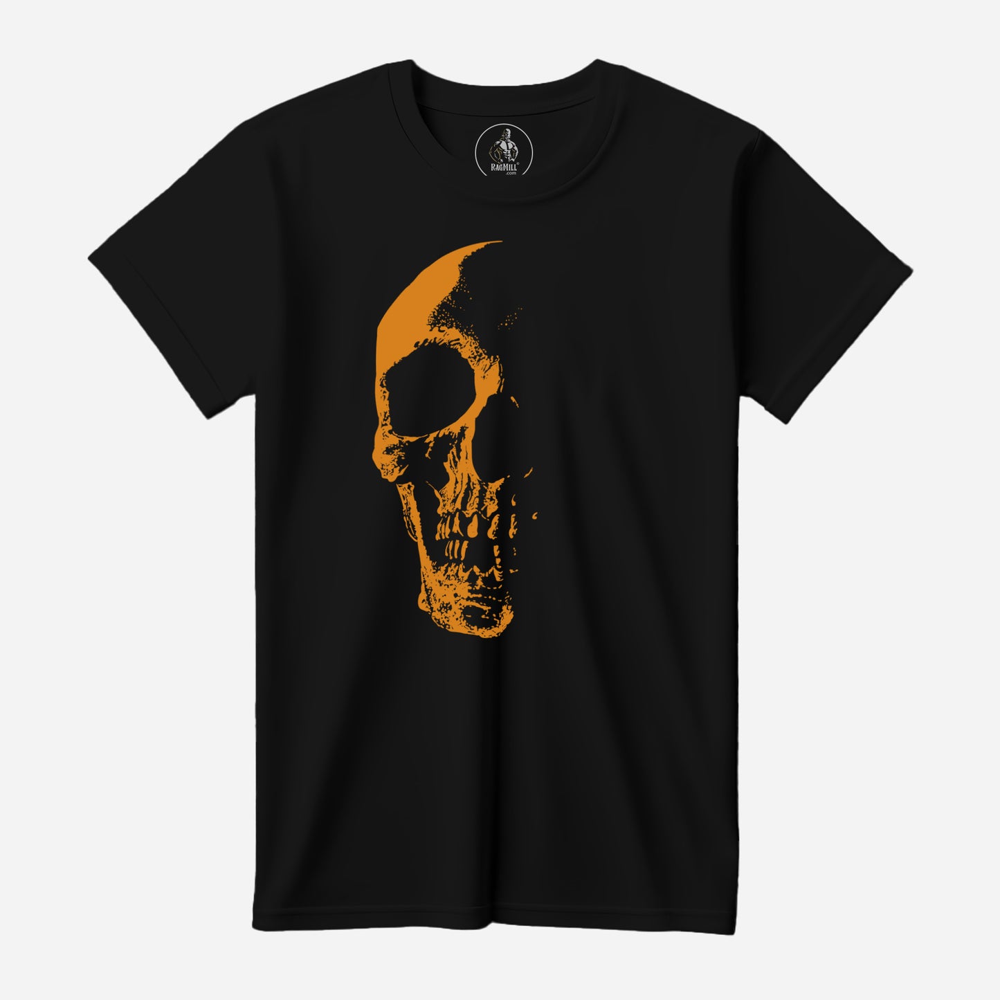 Black Skull Black Bella+Canvas T-Shirt