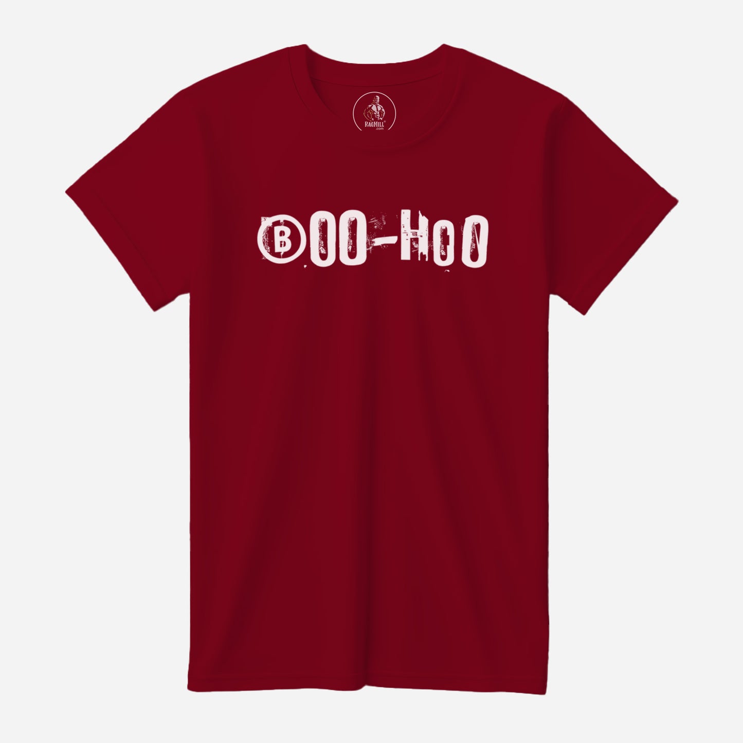 Boo Hoo Canvas Red Bella+Canvas T-Shirt